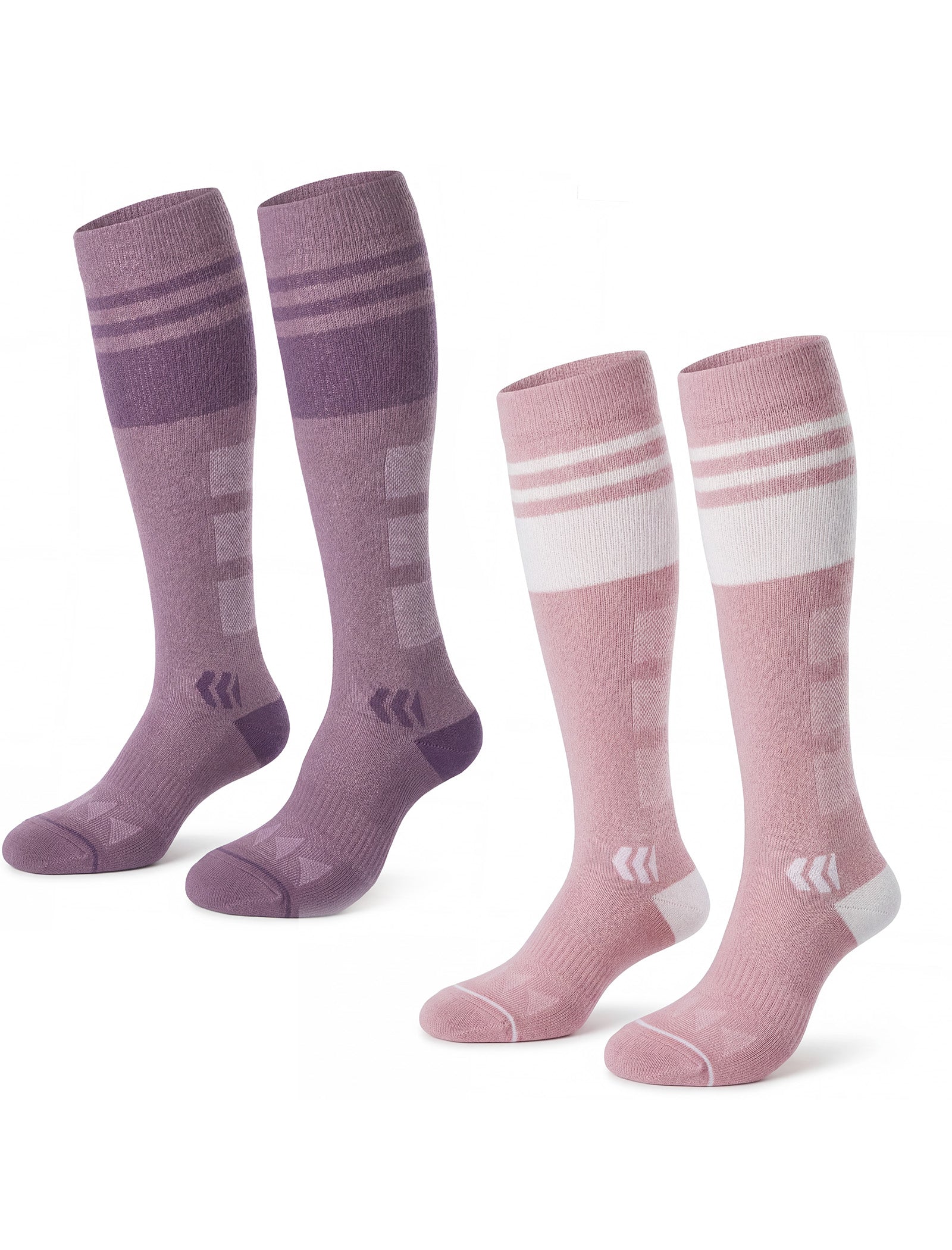 Momcozy Wide Calf Compression Socks 20-30mmHg for Sports 2 Pairs - MEDO